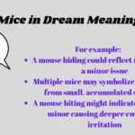 Mice in Dream Meaning