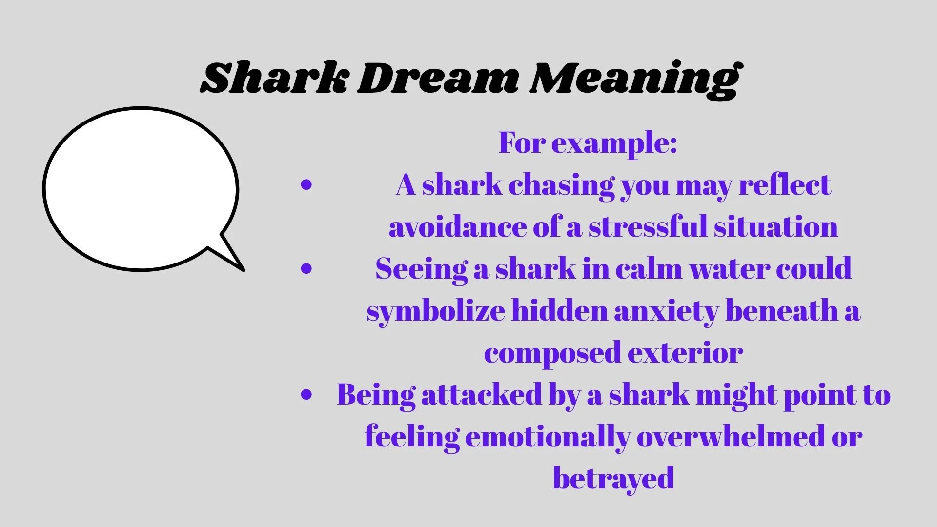 Shark Dream Meaning