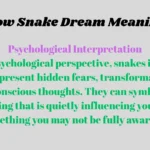 Yellow Snake Dream Meaning