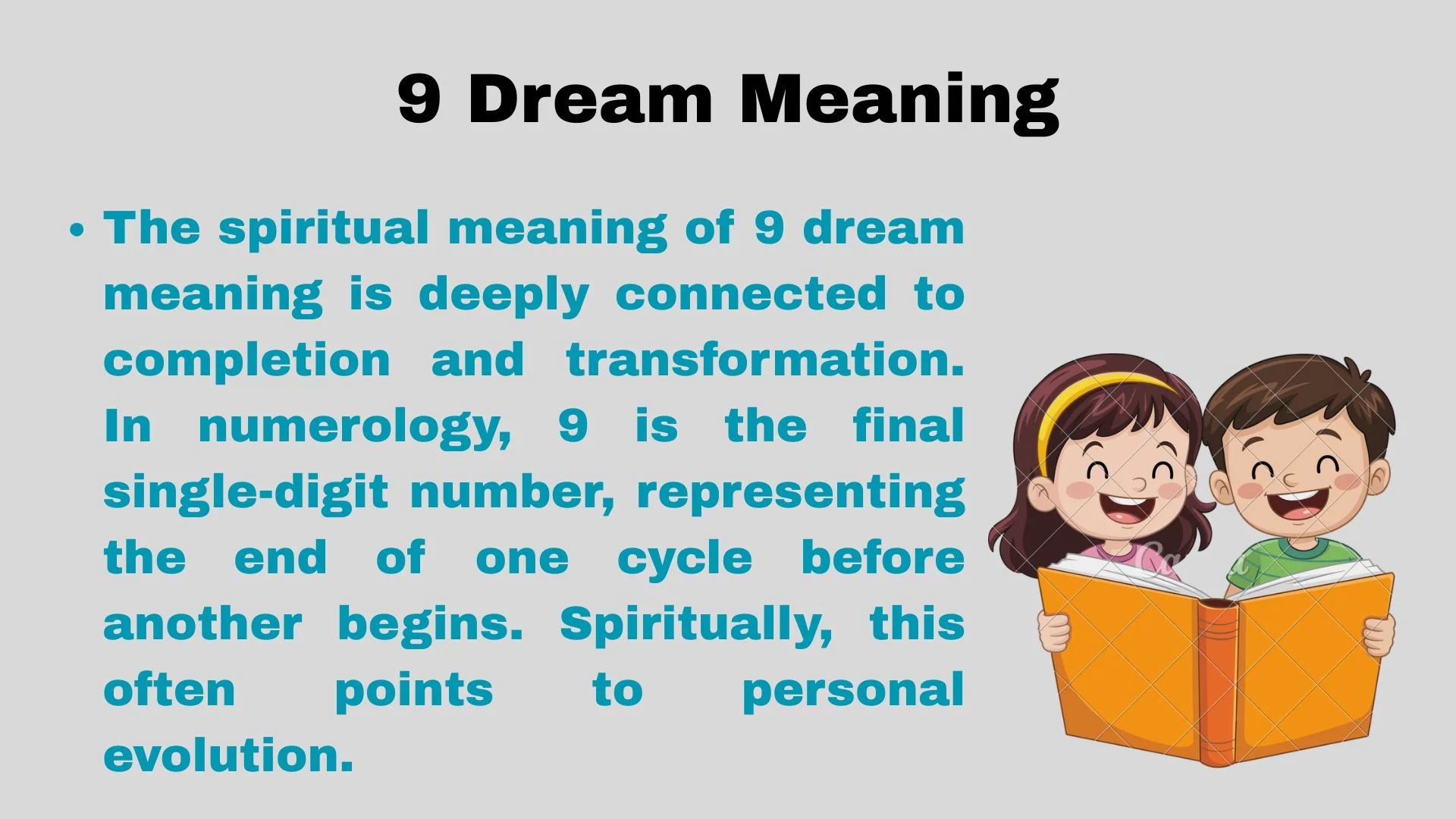 9 Dream Meaning