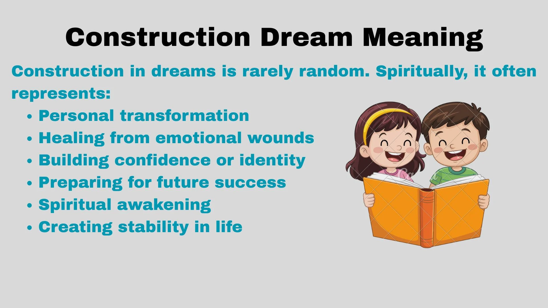 Construction Dream Meaning