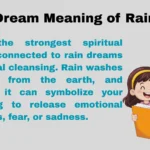 Dream Meaning of Rain