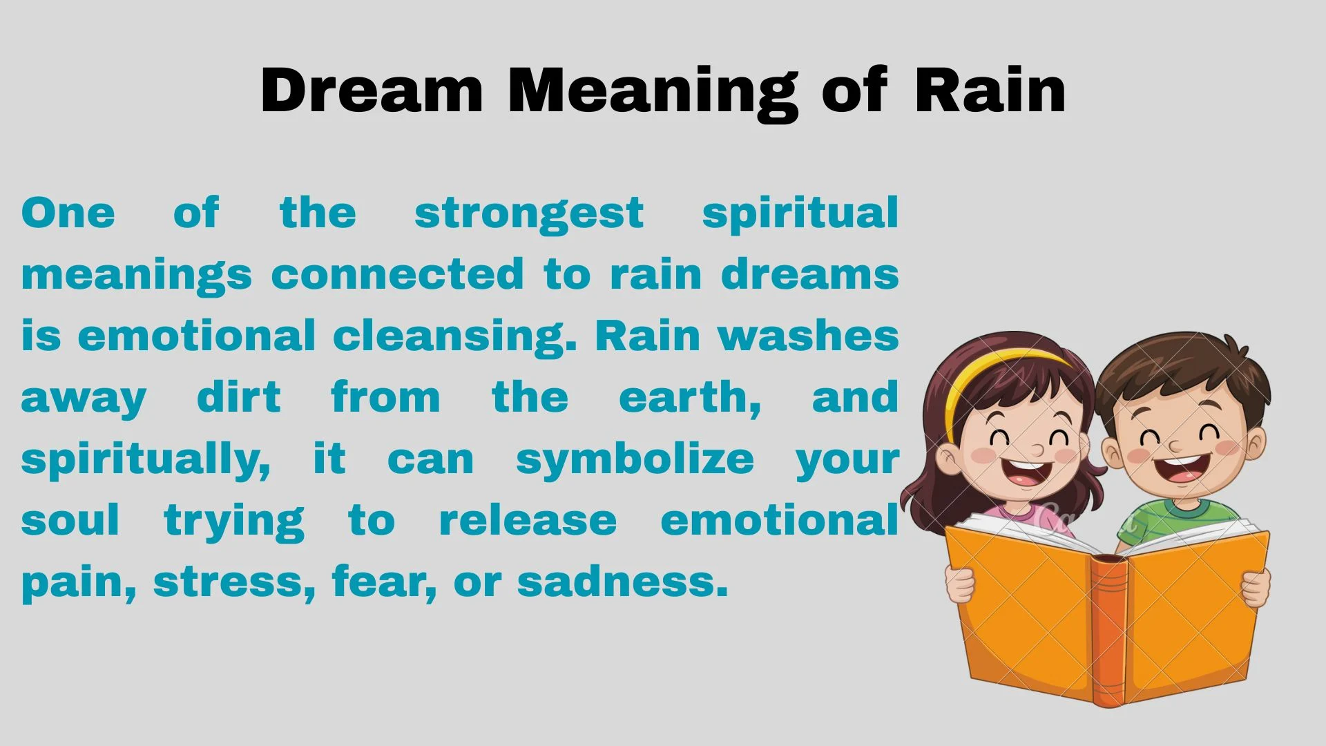 Dream Meaning of Rain