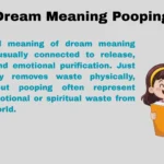Dream Meaning Pooping