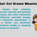 Hair Cut Dream Meaning